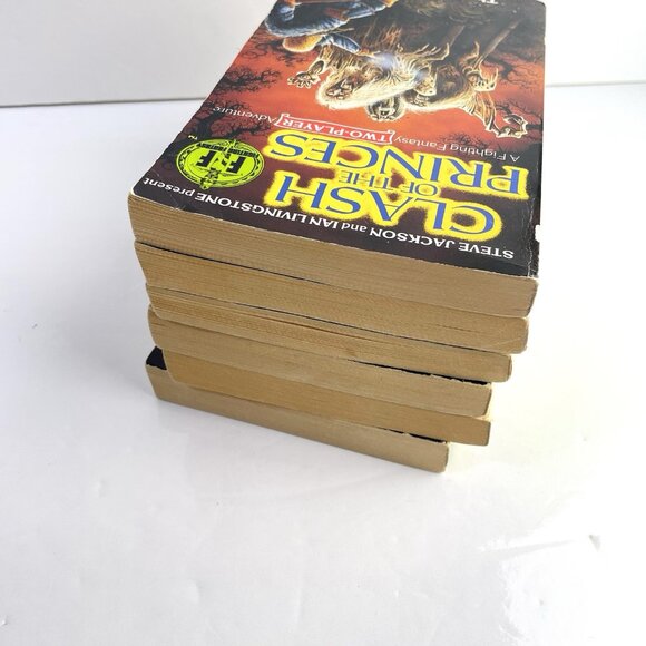 Fighting Fantasy Books Two Player Clash Of The Princes Warlocks Way Warriors Way - Picture 14 of 16